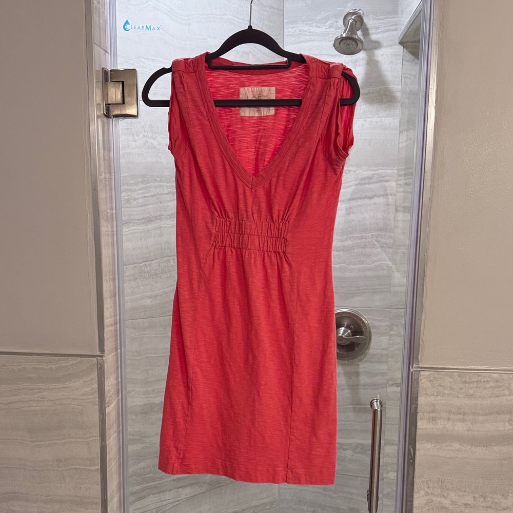 LOFT Cap Sleeve Dress - Picture 2 of 5